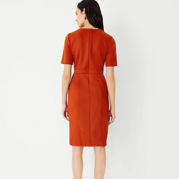 NWT Ann Taylor Short Sleeve Sheath Dress - Picture 2 of 3